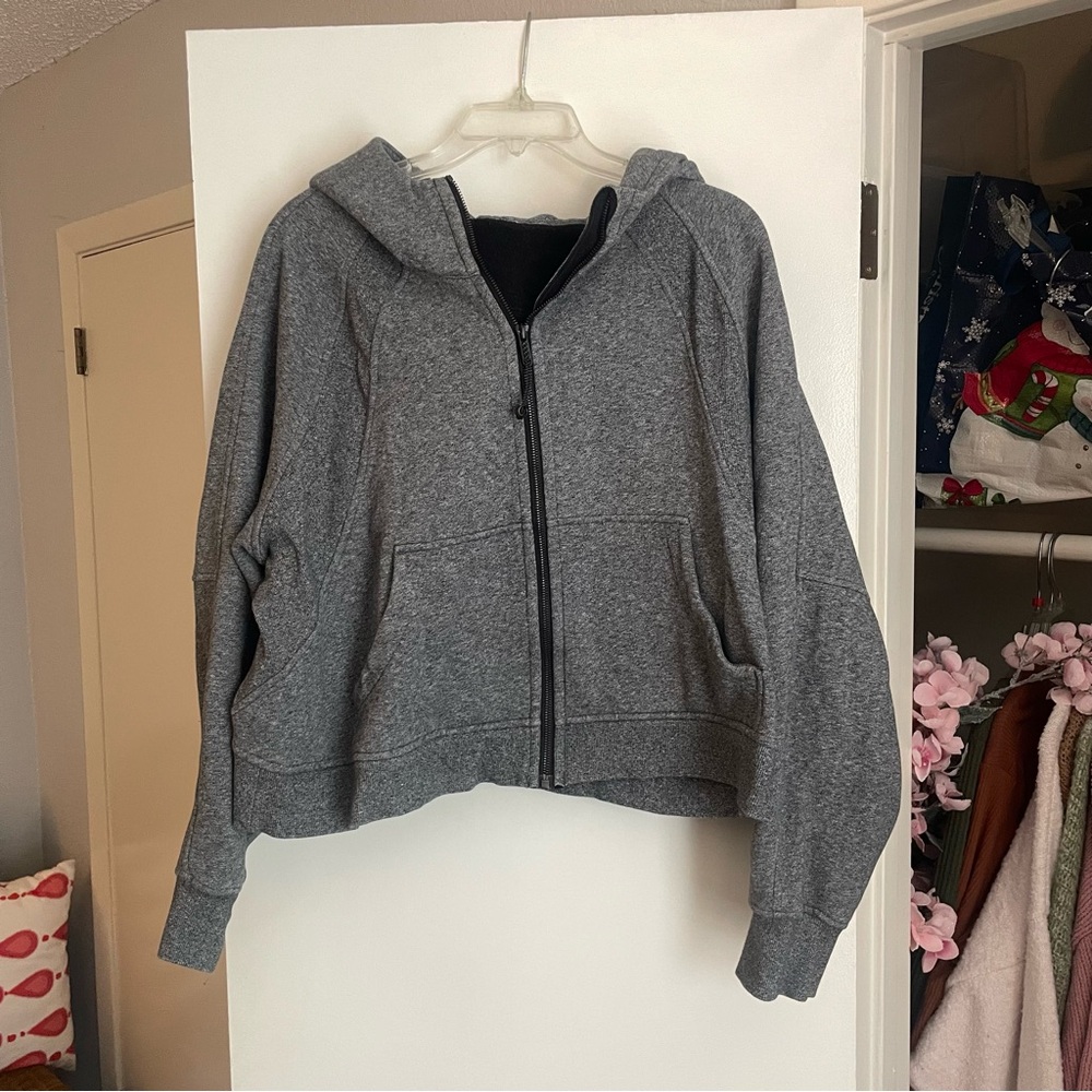 Lululemon Cropped Scuba Full Zip